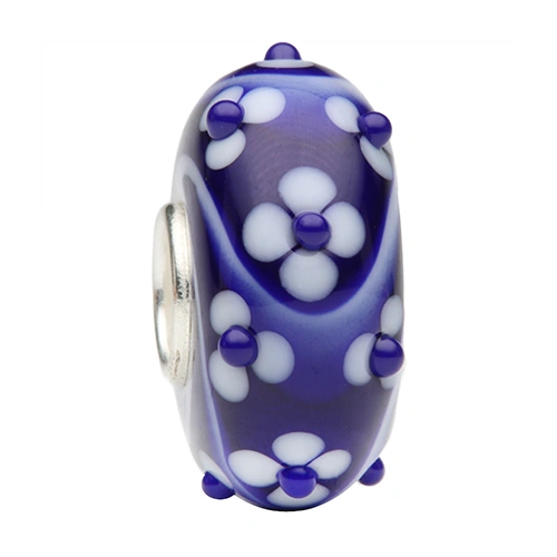 Delft Blue Flower Dots Flux